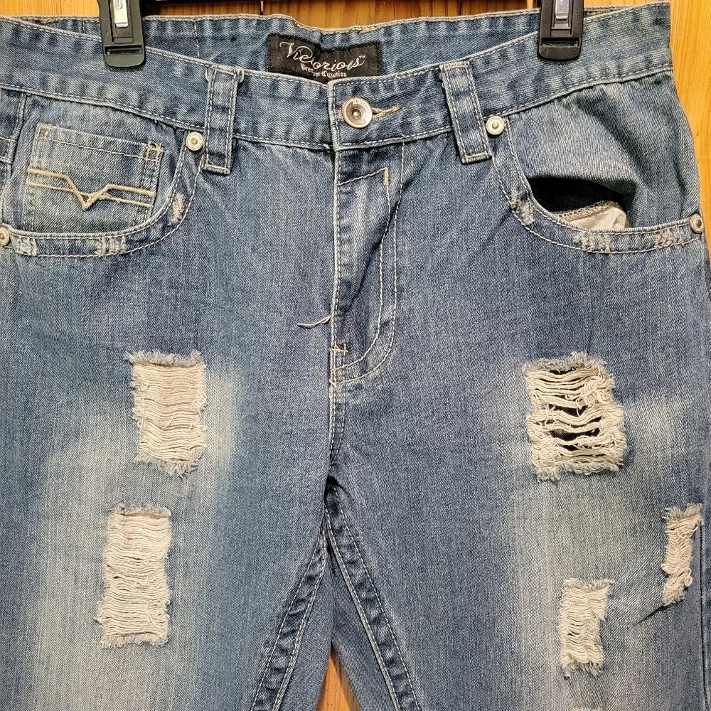 Victorious Men's Blue Jeans - Picture 9 of 15